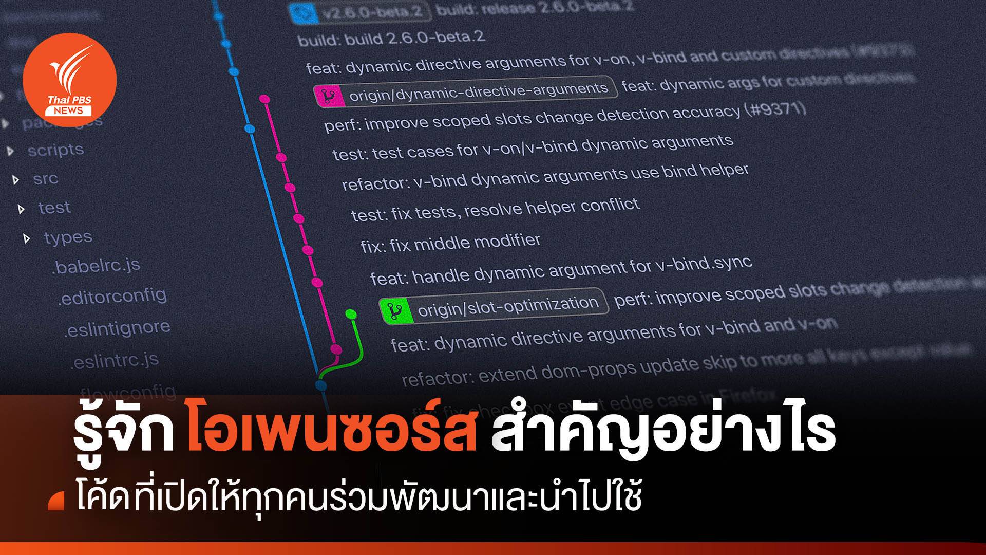 “โอเพนซอร์ส” สำคัญอย่างไร ? ซอฟต์แวร์ที่เปิดให้ทุกคนร่วมพัฒนาและนำไปใช้