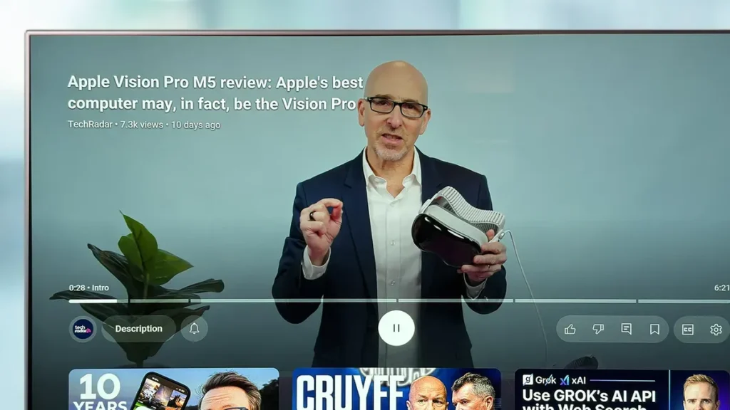 YouTube ปรับโฉมครั้งใหญ่บนจอทีวี ดีไซน์ใหม่เน้นความชัดในทุกรายละเอียด